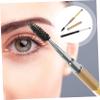 FRCOLOR 2pcs Eyelash Brush Set Spiral Fibers Mascara Wand and Eyebrow Spoolie for Eyelash Extensions and Makeup Application view 4