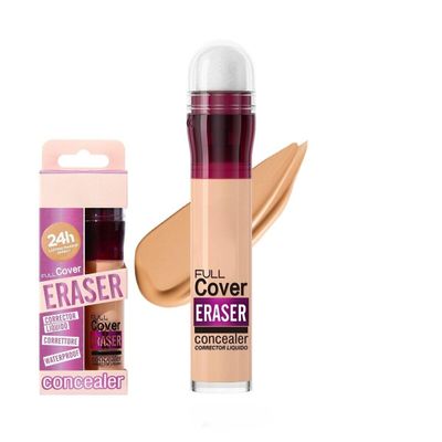 12-Color Sponge Head Liquid Foundation With Makeup Concealer, Waterproof Concealer (4, 4.5ml)