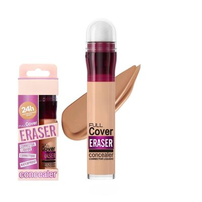 12-Color Sponge Head Liquid Foundation With Makeup Concealer, Waterproof Concealer (3, 4.5ml)