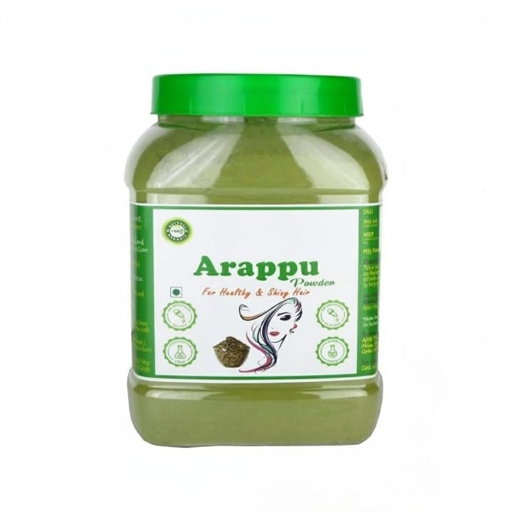 100% Natural Arappu Powder for Herbal Hair Wash - (250g)