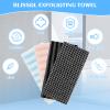4 Pcs Exfoliating Shower Towel, Exfoliating Body Scrubber, Exfoliating Washcloth Towel for Men Women, Body Exfoliator Loofah Luffa Net Rag Back Washer, Back Scrubber Washer (Style 1) view 2