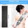 4 Pcs Exfoliating Shower Towel, Exfoliating Body Scrubber, Exfoliating Washcloth Towel for Men Women, Body Exfoliator Loofah Luffa Net Rag Back Washer, Back Scrubber Washer (Style 1) view 3
