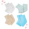 ASAKKURA 4pairs Dry Heel Relief Socks Breathable Ankle Socks Moisturizing Gel for Comfort and Protection view 2