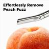 ZOMCHI Dermaplaning Tool, Dermaplaning Razor for Women & Men, Reusable Eyebrow Razor with 11 Refill Blades, Facial Razor Removes Peach Fuzz, Exfoliates Skin (Matte Silver) view 3