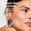 ZOMCHI Dermaplaning Tool, Dermaplaning Razor for Women & Men, Reusable Eyebrow Razor with 11 Refill Blades, Facial Razor Removes Peach Fuzz, Exfoliates Skin (Matte Silver) view 4