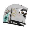 GDSHJKLW Animals Lemur Flowers Pattern Drying Hair Caps Super Absorbent Soft Hair Drying Towel Quick Dry Coral Velvet Hair Drying Cap Hair Turban for Women Wet Hair Long Thick Hair view 3