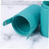 ASAKKURA Makeup Brush Holder Travel Pu Leather Storage Bucket Large Capacity Tidy and Clean Organizer view 2