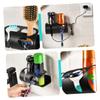 Healeved Stainless Steel Razor Holder for Wall Shaver Stand Installation Multi-functional Storage for Shower and Bathroom Organization view 2