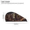 STVYUKL City Seattle Hair Drying Cap Super Absorbent Soft Hair Drying Towel Quick Dry Coral Velvet Drying Hair Caps Hair Turban for Women Wet Hair Long Thick Hair view 4