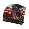 STVYUKL 4th of July Patriotic Old Red Truck Hair Drying Cap Super Absorbent Soft Hair Drying Towel Quick Dry Coral Velvet Drying Hair Caps Hair Turban for Women Wet Hair Long Thick Hair view 3