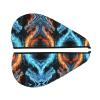 STVYUKL Ice and Fire Dragons Hair Drying Cap Super Absorbent Soft Hair Drying Towel Quick Dry Coral Velvet Drying Hair Caps Hair Turban for Women Wet Hair Long Thick Hair view 2
