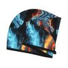 STVYUKL Ice and Fire Dragons Hair Drying Cap Super Absorbent Soft Hair Drying Towel Quick Dry Coral Velvet Drying Hair Caps Hair Turban for Women Wet Hair Long Thick Hair view 3