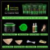 DELEXI Mens Waxing Kit for Coarse Back & Chest Hair  New Heavy-Duty Edition  Home Waxing System for Couples & Male Grooming  Includes Analog Warmer & Precision Tools for Beard & Brows view 2