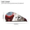 STVYUKL Cute White Cat Hair Drying Cap Super Absorbent Soft Hair Drying Towel Quick Dry Coral Velvet Drying Hair Caps Hair Turban for Women Wet Hair Long Thick Hair view 4