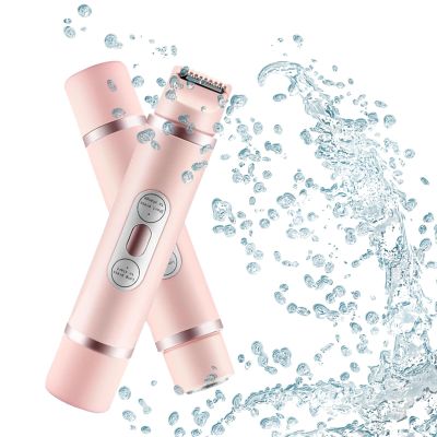 Comfort 2 in 1 Electric Lady Shaver, 2 in 1 Women Dual Head Trimmer (A Pink)