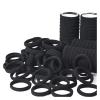 100pcs Black Hair Bands for Women Girls Hairband High Elastic Rubber Band Hair Ties Ponytail Holder Scrunchies Accessorie view 1