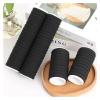 100pcs Black Hair Bands for Women Girls Hairband High Elastic Rubber Band Hair Ties Ponytail Holder Scrunchies Accessorie view 3