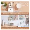 Acrylic Disposable Face Towel Storage Box Compatible with Clean Skin Club Clean Towels XL, Face Towel Holder with Drawer for Bathroom, Makeup Organizer for Vanity Table (Excluding Facial Towels) view 2