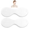 100 Sheets Eye Covers for Facials Disposable Eye Masks Non-woven Cotton Eye Pads Spa Eye Masks Eye Care Patches Paper Paper Beauty Sheets for Facial Treatments, Skincare Spa, Home Beauty Wet Compress view 1