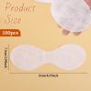 100 Sheets Eye Covers for Facials Disposable Eye Masks Non-woven Cotton Eye Pads Spa Eye Masks Eye Care Patches Paper Paper Beauty Sheets for Facial Treatments, Skincare Spa, Home Beauty Wet Compress view 3