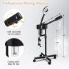 Winado 2 in 1 Professional Facial Steamer with 5X Magnification Lamp & Touch Screen, Esthetician Steamer Humidifier Face Spa Mist Steam for Home Beauty Salon, Personal Skin Care Deep Cleaning, Black view 2