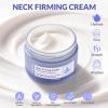 Crogooe Neck Firming Cream - Neck Creams for Tightening and Firming, Tightening and Lifting Wrinkles & Crepey Skin for Neck & Dcollet-1.7 fl.oz view 2