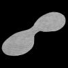 Eye Pads, Eye Mesh 600pcs Disposable Cotton DIY Eye Paper Beauty Salon Eye Sheet for Moisturizing view 4