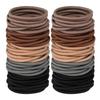 100pcs 4MM Black Ponytail Holder Elastic Hair Bands Scrunchies For Women Men Girl Lady Hairband Headband Accessory(Style4) view 1