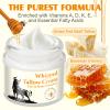2PCS Beef Tallow and Honey Cream for Skin, Moisturizer Creams, Whipped Tallow Cream for Smooth Nourishing Face & Body, Natural Beef Tallow Balm for Skin Care, Beef Tallow, Butter and Honey Balm view 2