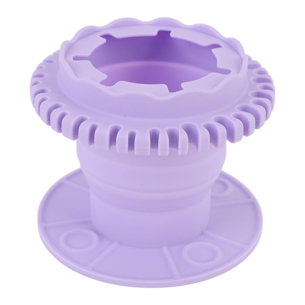 Silicone Foldable Makeup Brush Cleaner Bowl for Efficient Cleaning Experience Applicable for Painting and Makeup