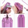 Healeved Eyebrow Pencil Sharpener Tool Makeup Pencil Sharpener Slot Flat-Tip Eyeliner Pencil Sharpener Cosmetic Pencil Tip Grinder Tool Cosmetic Pencil Sharpening Assistant view 3