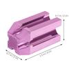 Healeved Eyebrow Pencil Sharpener Tool Makeup Pencil Sharpener Slot Flat-Tip Eyeliner Pencil Sharpener Cosmetic Pencil Tip Grinder Tool Cosmetic Pencil Sharpening Assistant view 4