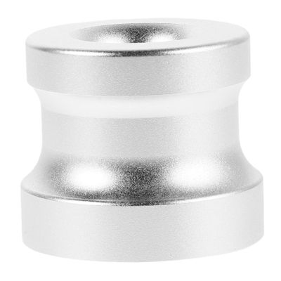 Healeved Men's Universal Shaving Stand Aluminum Alloy Toothbrush Holder Modern Rustic Design Countertop Accessory