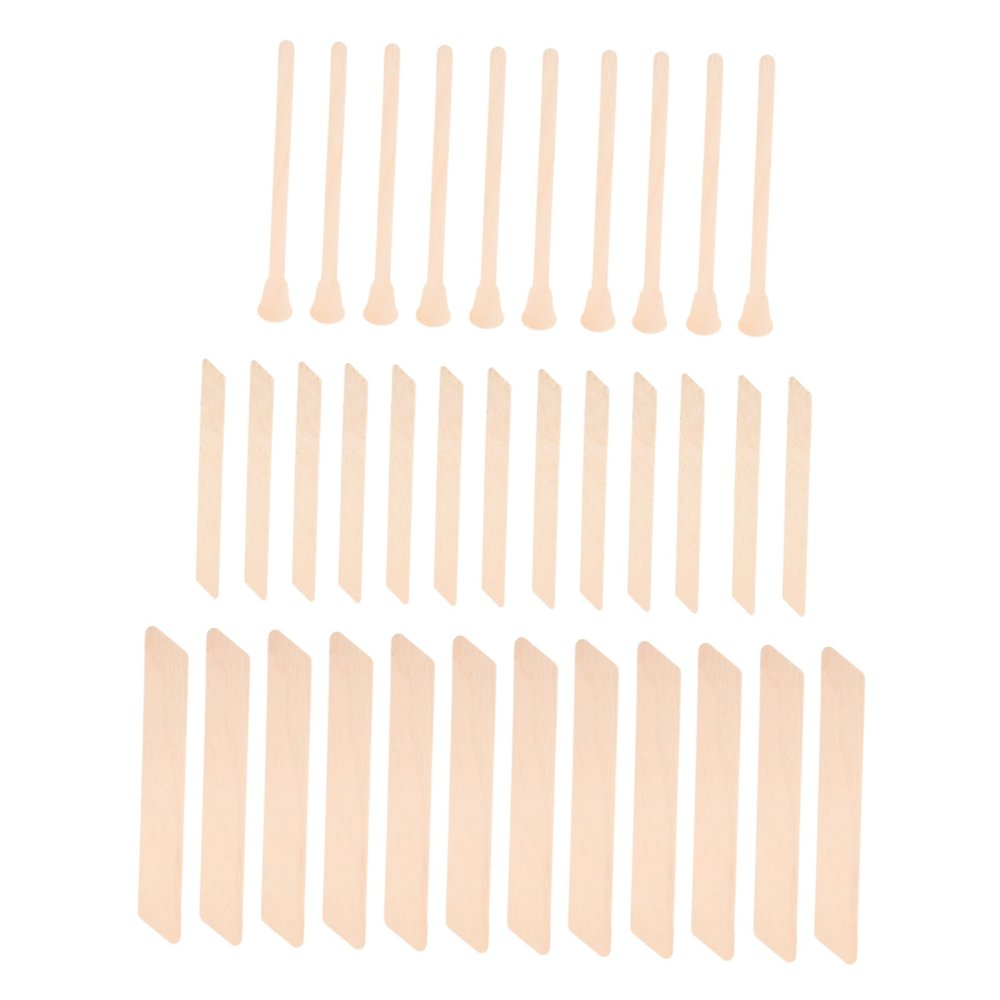 Healeved 150pcs Professional Hair Removal Stick Body Wax Applicators for Waxing Kits