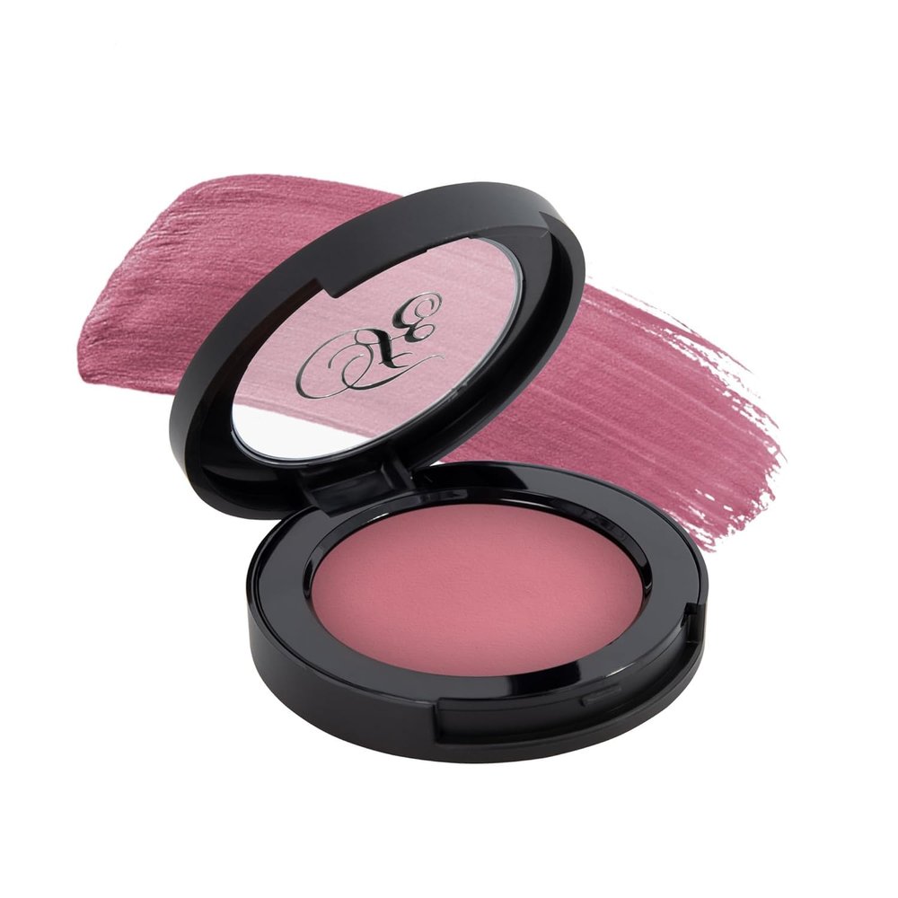 Forest Essentials Noor Nikhaar Satin Cheek Tint Gulaabi | Lightweight Face Blush for Women with Natural Pigments from Fruit and Flowers | Natural Makeup for Face | 5g
