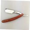 Healeved Wooden Handle Manual for Folding Steel Shaving Tool for Men for Salon Use Easy to Exchange Blades Portable Design view 3