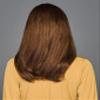 Maxwigs 16 Inch Human Hair Top Billing Topper - Color ss19/23 Shaded Biscuit Monofilament Base Natural Scalp-Like Hairpiece Womens Extra Volume Postizo view 3