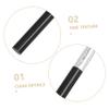 Beatifufu 3pcs Handle Eyeliner Brush Angled Natural Hair Brush for Precise Eyeliner and Lip Liner Application Soft and Makeup Tools for Eyebrow and Lash Detailing view 3