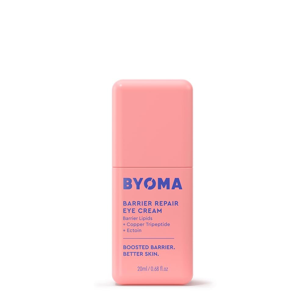 BYOMA Barrier Repair Eye Cream - Hydrating Eye Cream Increases Firmness + Elasticity - Strengthens Skin Barrier - .67 fl.oz