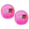 BELLIFFY 2pcs Nail Drill Bit Cleaner Brush Multifunctional Tool for Cleaning Nail Art Polishing and Drill Bits Lightweight and Removable for Home and Salon Use view 1