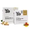 All Natural Shampoo and Conditioner Set for Normal Hair, Unscented Shampoo and Conditioner Set for Sensitive Skin and Scent Sensitive Individuals, 3 oz & 2 oz, Pack of 2, Naked view 1