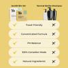 All Natural Shampoo and Conditioner Set for Normal Hair with Soothing Scent, Bar Shampoo and Conditioner Set to Increase Hair Volume, Boost Shine, and Reduce Static, 3 oz & 2 oz, Pack of 2, Amplify view 4