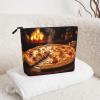 KOUUIP Pizza 3D print Cute Travel Toiletry Bag Makeup Bag Organizer Pouch,Travel Size Toiletries Bag for Women view 4