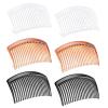 6PCS 3.15IN Hair Side Comb with 3 Colors, Professional Barber Comb for Styling and Grooming, French Combs for Wedding, Dating and More view 1