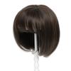 12'' Black Clip in Hair Toppers Hairpeice Clip in Topper for Adding Hair Volume Invisible Hairpieces Clips in Hair Extension with Thinning view 3