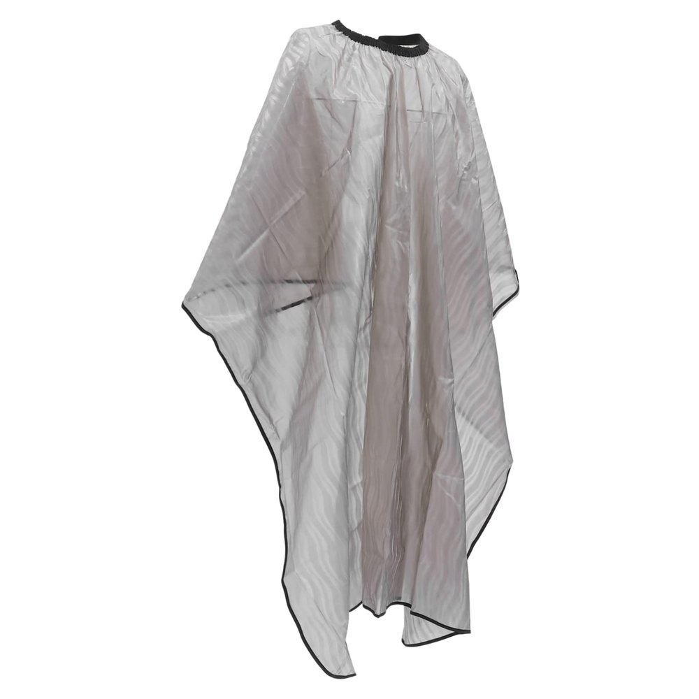 AUTSUPPL 1pc Plastic Hairdressing Shawl Transparent Cape for Hair Dyeing Lightweight and Easy to Clean for Salons and Home Use