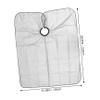AUTSUPPL 1pc Plastic Hairdressing Shawl Transparent Cape for Hair Dyeing Lightweight and Easy to Clean for Salons and Home Use view 2