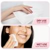 800 Count Disposable Face Towels, Soft & Skin Friendly Face Towelettes Disposable, Facial Tissue Dry Wipes for Women Cleansing view 2