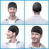2 PCS Stocking Caps for Men, Black Silk Wave Caps for Black Men, Shower Hair Bonnet for Sleeping Cap, Good Compression Over Velvet Durags for Silky Unisex Adults Soft Breathable Stain Cap (25 16 cm) view 4