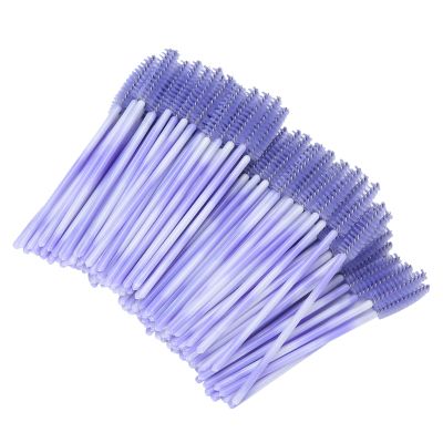 200PCS Disposable Mascara Wands Applicators, Eyelash Extension Brushes, Professional Eyebrow and Eyelash Cosmetic Tool Set, Lash Wand Eyebrow Spooly for Extension (03)